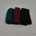 Period Underwear For Women Heavy Flow, Leakproof Panties High Waisted Cotton Postpartum Teens Hipster Briefs 3 Pack (XX-Large, Mid Rise-black Red Green)