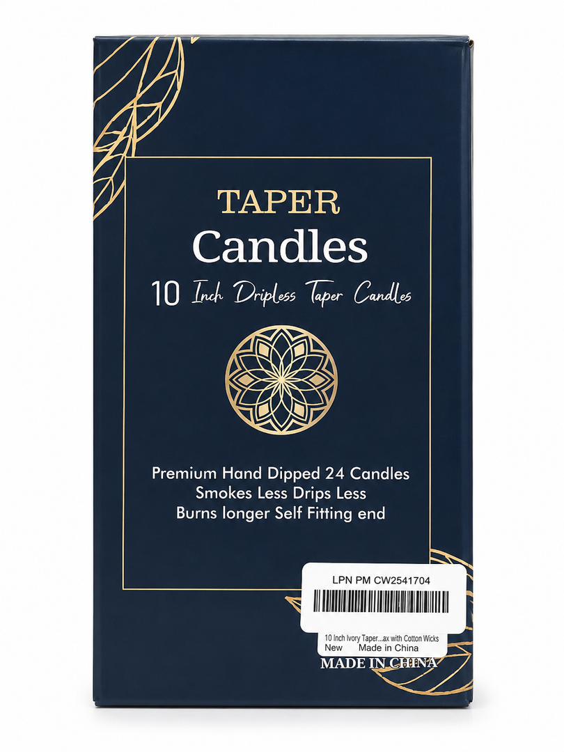 10 Inch Taper Candles