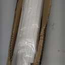 100% Blackout No Tools No Drill Cordless Roman Shades for Windows, Size 22 3/4" W  60" H (for Windows 23" W  60" H) Blackout - Off-White