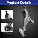 2pcs Front Lower Control Arm for 2008-2013 Infiniti G37