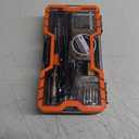 Soldering Iron Premium Kit, 60W Soldering Gun with Ceramic Heater, 12-in-1 Soldering Tool, Adjustable Temperature 200 to 450C, Includes Soldering Iron Tip, Solder Wire, Pump and Paste (orange)