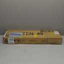 TEN49 Real Wood Rustic Floating Shelves Wall - 24 Wide Small Wooden Industrial Pipe Shelving - Farmhouse Pipe Wall Shelves Furniture Bathroom Decor Art Shelf Kitchen - Dark Espresso Color - Set of 2