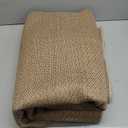 Easy Jute Rug 4x6 Indoor Outdoor Natural Rugs Solid Fiber Rug Woven Area Rug Boho Easy Clean Inside Carpet for Living Room Bedroom Dining Room Hallway or Outdoor Patio Porch (4 X 6 Natural)
