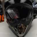 OUMURS Full Face Dirt Bike Helmet DOT Approved, Adult ATV Motocross Helmet, Medium