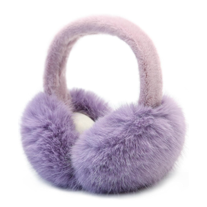 Women Winter Ear Muffs Fluffy Faux Fur Earmuffs Foldable Ear Warmer Girls Soft Ear Covers
