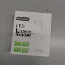 White Small Battery Powered Desk Lamp,Battery operated lamp,5W Rechargeable desk light,3 Colors,Adjustable brightness,360Gooseneck Hose,Cordless lamps for small spaces,Eye-friendly and Energy Saving (1 Pack)