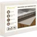BALEINE Non Slip Rug Pad Rug Gripper for Hardwood Floors, Extra Thick Non Slip Mat Under Carpet (2'x3') 1 Piece