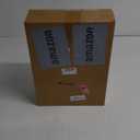 Yeaqee 2 Pcs Paper Tray Organizer for Desk Woven Letter File Organizer A4 File Tray Desk Paper Basket Letter Size Imitation Rattan Holder Organization Rack for Office Storage(Brown,Sleek Style)