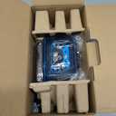 Portable Radio CD Player Boombox with Bluetooth,FM Radio,USB MP3 Playback,AUX-in,Headphone Jack,MP3 CDs Compatible,Kids CD Players for Home or Outdoor (Blue)