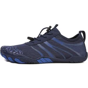 Hiking Barefoot Shoes for Women Men Breathable & Non-Slip Athletic Barefoot Wide Toe Water Shoes Lightweight Perfect for Walking,Running,and Swimming Size 8 Women/ 6 Men
