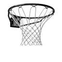 GoSports Regulation 18" Steel Basketball Rim - Choose from Fixed or Breakaway - Use for Replacement or Garage Mount