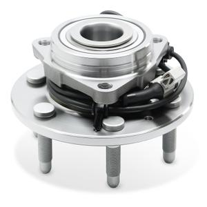 4WD Front Wheel Bearing Hub Assembly for Chevy Silverado Tahoe Avalanche Suburban GMC Sierra Yukon Cadillac Escalade ESV EXT Wheel Bearing with ABS 3 Bolt Flange 6 Lugs Replace 515036 (1pack) 4WD Front Wheel Bearing Hub Assembly for Chevy Silverado Tahoe Avalanche Suburban GMC Sierra Yukon Cadillac Escalade ESV EXT Wheel Bearing with ABS 3 Bolt Flange 6 Lugs Replace 515036 (1pack)