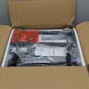 Double Rods Clothes Rack Clothing Rack with 4 Tier Storage Shelves Clothes Rack for Hanging Clothes Multifunctional Heavy Duty Clothes Organizer with Hooks for Bedroom,Wardrobe Closet,Shop,Black