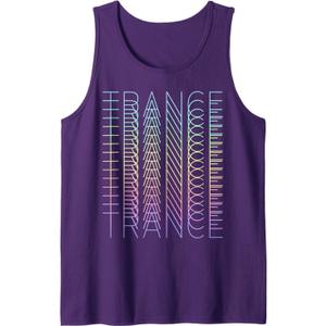 Trance Techno EDM Music DJ Rave Party Festival Tank Top XL