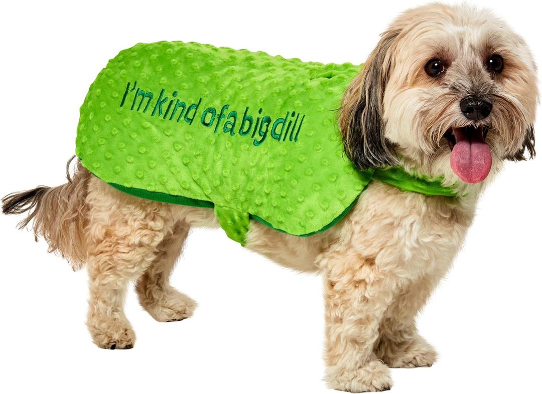 Yummy World: Pickle Pet Costume for For Dogs or Cats by Rubies, Medium (As Shown)