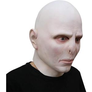Halloween Demon Mask Latex Cosplay Costume Props Death Full Head Mask for Adult Men Women