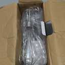 Electric Hand mixer - 7 Adjustable Speed 180W Handheld Mixer Electric Whisk with 5 Stainless Steel Accessories, Turbo Boost/Self-Control Speed + Eject Button Food Beater for Cakes Eggs (Off white)