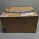 IBUYKE 16.54" Small Footstool, PU Faux Leather Step Stool, with Padded Seat Pine Wood Legs and Padded Rectangular Stool, for Bedroom, Black RF-BD210