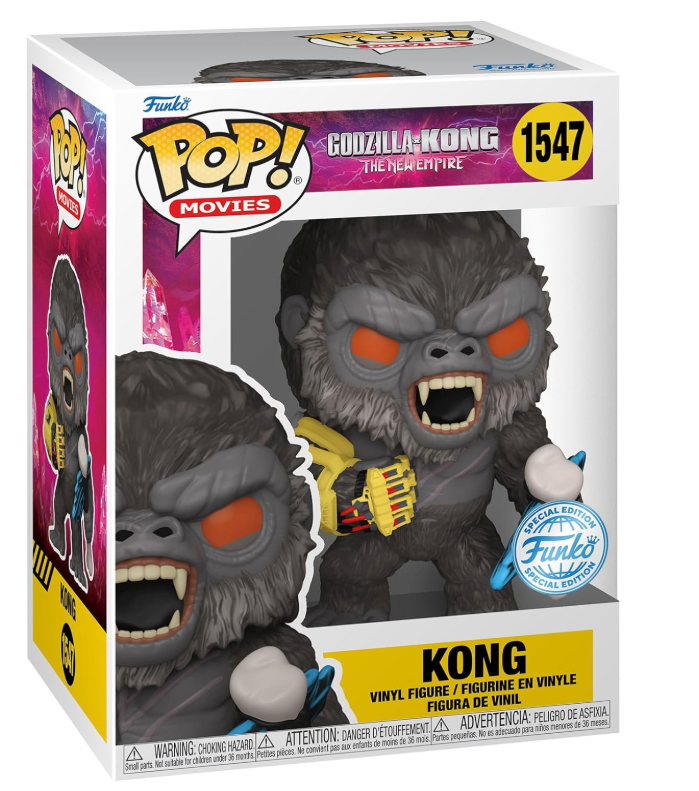 Funko Pop! Movies: Godzilla Kong The New Empire - Kong *Battle Pose* 