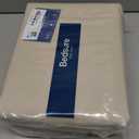 Bedsure 100% Washed Cotton Duvet Cover Cal King - Oatmeal Minimalist Cotton Duvet Cover Linen Like for All Seasons - GentleSoft Plain Simple Bedding (Oatmeal, California King, 104"x98")