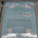 Blue Gift Box for Presents with Ribbon 10.8x7.5x3.5 Inches Clear Gift Box with Window Magnetic Closure Gift Boxes with Lids