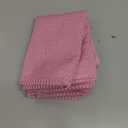 Polecasa Heavy Duty Diamond Large Mesh Laundry Bag with ID Tag and Locking Drawstring Closure - 24 x 36 inches - Laundry Hamper Liner, Washable Laundry Bags for Travel, Sports, Dorms (Pink)