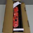 Curtain Rods No Drilling 48 to 84 Inch, 5/8 Inch Diameter No Drill Drapery Rod Set with Adhesive Brackets and Twiested Cage Finals, Bedroom Apartment Renter Friendly, Black