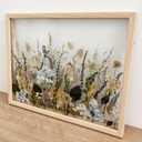 16x20 Floating Frame Double Real Glass Frames 12x16 Natural Oak Wood Floating Picture Frames For Flower Bouquet 16x20 Floater Shadowboz Frame