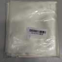 Ruisita Satin Party Tablecloth 58 x 102 Inches Wedding Rectangle Bright Silk Tablecloth Table Decor for Wedding Banquet Table Decoration, Ivory