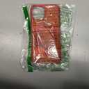 SUPFINE Magnetic for iPhone 14 Case & iPhone 13 Case (Compatible with MagSafe)(Military Grade Drop Protection) Slim Translucent Matte Shockproof Phone Cover,Red