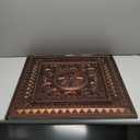 Art3d Drop Ceiling Tiles, Glue up Ceiling Tiles, 2'x2' Plastic Sheet in Antique Copper (12-Pack, 48 Sq.ft)