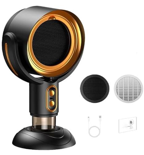 PuffHide Smoke Purifier for Smoking Indoors, Portable Range Hood with Detachable Smoke Fan & Washable Filter, Compact Exhaust Fan for Indoor BBQ, Hot Pot & Kitchen Use