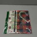 Artoid Mode Buffalo Plaid Love Hearts Valentine's Day Table Runner, Seasonal Kitchen Dining Table Decoration for Indoor Home Party 13x60 Inch (Red)