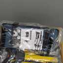 Collapsible Folding Wagon Cart, 350LBS Utility Large Capacity Cart Foldable Wagon with All Terrain Wheels, Grocery Wagons Carts for Garden Shopping Sports Camping, Black (100L)