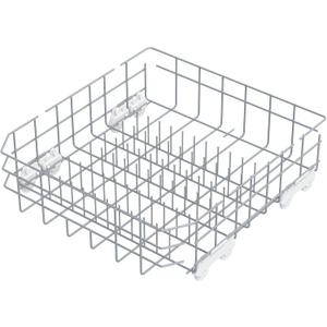 UPGRADED W10728159 W10525646 Dishwasher Lower Rack Replacement Compatible with Whirlpool Dishwasher Rack, Replace W10315890 W10078180 Kitchenaid Kenmore Elite Dishwasher Bottom Rack & WP3376961 wheels