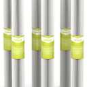 20 Micron Whole House Water Filter Cartridge, Pleated Sediment Filters for Well Water, Universal Replacement for Any 20 inch Silm Housings - 20" x 2.5" Cartridges - Pack of 6