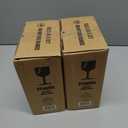 2 x Paksh Novelty Glass Spray Bottles Amber 2 Pack 16 Oz Refillable Container with Durable Leakproof Trigger Sprayer with Mist/Stream/Lock for Hair, Cleaning Products, Essential Oils, Aromatherapy, Water