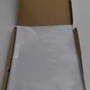 Performore 50 Clear No Hole Sheet Protectors, 8.5" x 11", Plastic Sheet Sleeves, Top Loading Paper Protector, Archival Safe for Documents and Photos