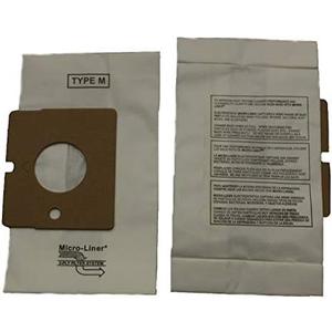 10 for Kenmore Type M Magic Blue 51195, 50101 Premium Allergen Canister Vacuum Bags 10 in a Pack