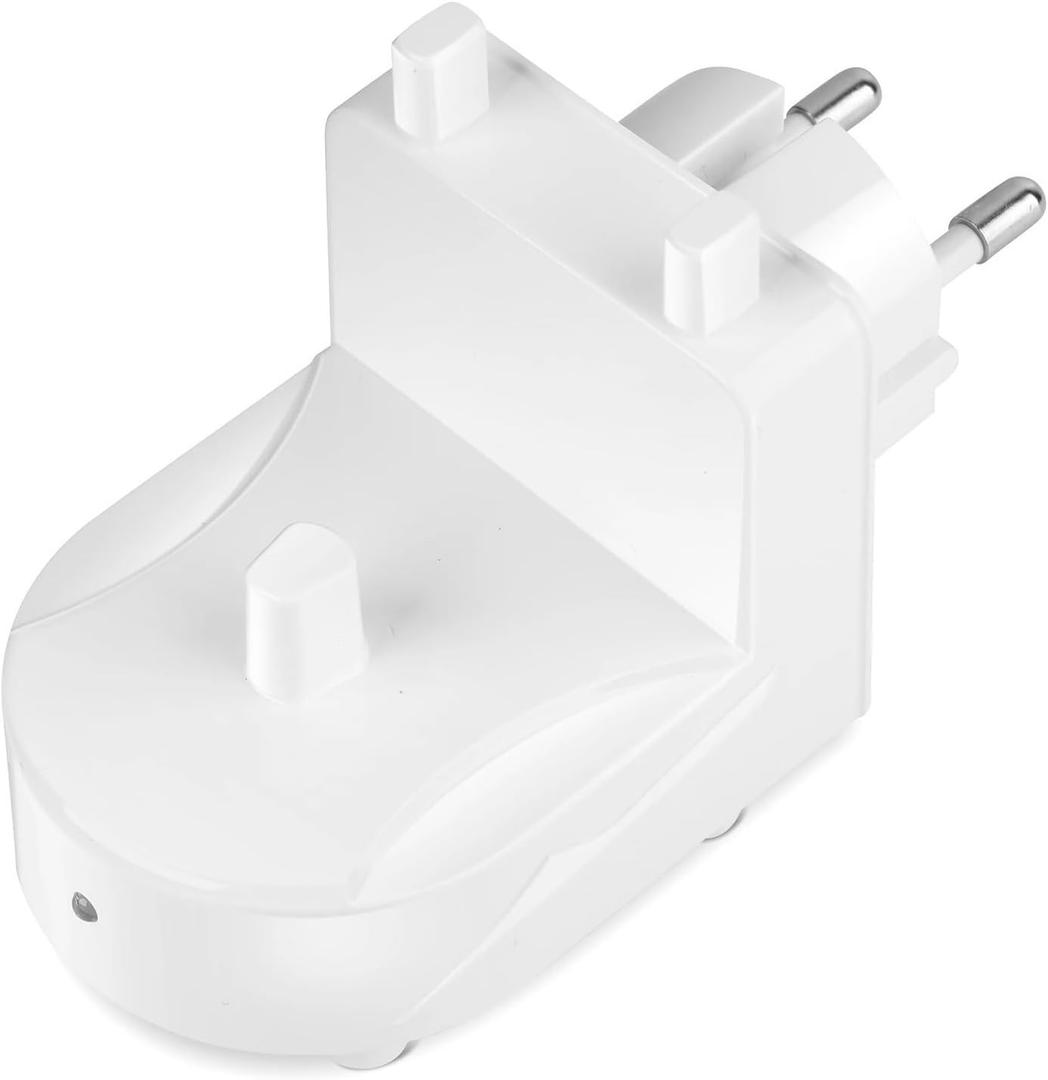 Compatible for Oral-BCompatible for Braun electric toothbrush wall charger, electric toothbrush charger induction charging base wall, waterproof(EU White)