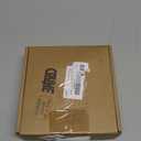 Coume Baseball Cap with Light Rechargeable LED Hat with USB Cable and Battery, Full Cotton Adjustable Headlamp Hat for Fishing Jogging Camping Hand Work(Black)