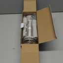 Manual Sausage Stuffers, 2.2-Pound Household Vertical Sausage Makers with 4 Stuffing Nozzles for Homemade Sausage, Faster Ground Meat Filling, Whtie