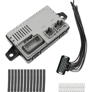 Dasbecan 601-704 Seat Heater Control Module with Pigtail Kit Compatible with Ford Edge, Explorer, F-150 F250 F350 F450 F550 Super Duty & Lincoln MKS MKT MKZ Replace# BU5Z14C724A