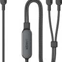 Anker Cable,4FT 2-in-1 USB C to USB C Cable 140W Max,Fast Charging for iPhone 17/17 Pro Max/16 Series,MacBook Air/Pro,and More(Braided,Black)