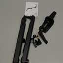 FIFINE Microphone Boom Arm, Low Profile Adjustable Stick Microphone Arm Stand with Desk Mount Clamp, Screw Adapter, Cable Management, for Podcast Streaming Gaming Studio-BM88