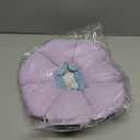 Cat Cone Collar,Cute Waterproof Cat Recovery Collar,Anti-Bite Lick Wound Healing Safety Elizabethan e Collar for Cats,Purple Flower All-Season Style, Medium