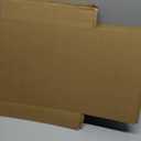Kraft LP Mailers, 12.8x12.8x1 inch, Easy-Fold, Multi-Depth Vinyl Record Shipping Boxes with Fragile Stickers, 15 Pack