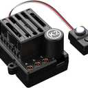 HYPER GO E45K2 RC Car Accessories Brushless Motor Electric Speed Controller 45A Smart 2S/3S ESC with Heatsink, Spare Parts Radio Control Vehicle Speed Controls for H14BM V3