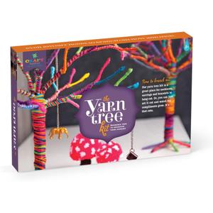 Craft-tastic  Yarn Tree Kit  Craft Kit Makes One 18" Tall Jewelry Organizer