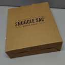 Snuggle Sac Checkered Blanket, Black Throw Blanket for Couch Plaid Microfiber Fluffy Warm Fuzzy Cozy Soft Throw Blanket Reversible Checkerered Blankets for Sofa, Chair, Bed, 50x60 inches